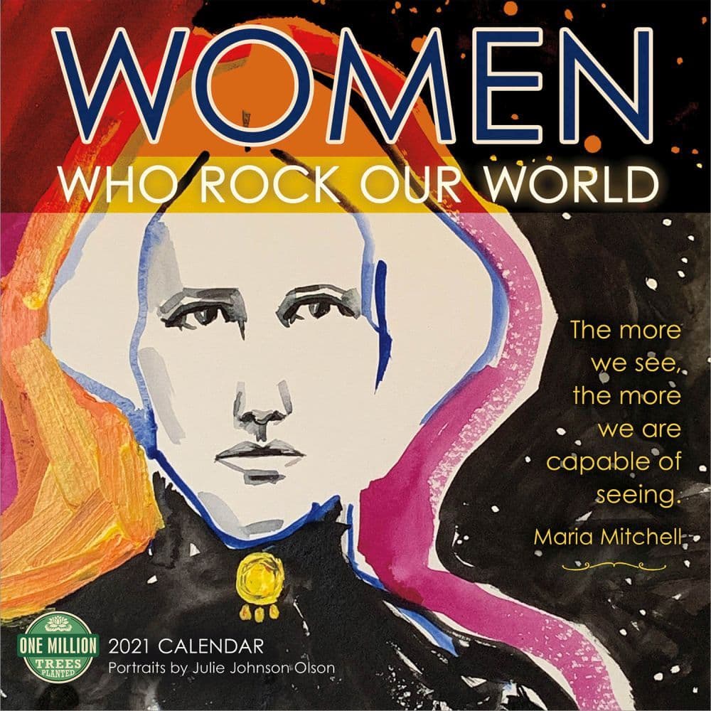 Women Who Rock Our World Wall Calendar