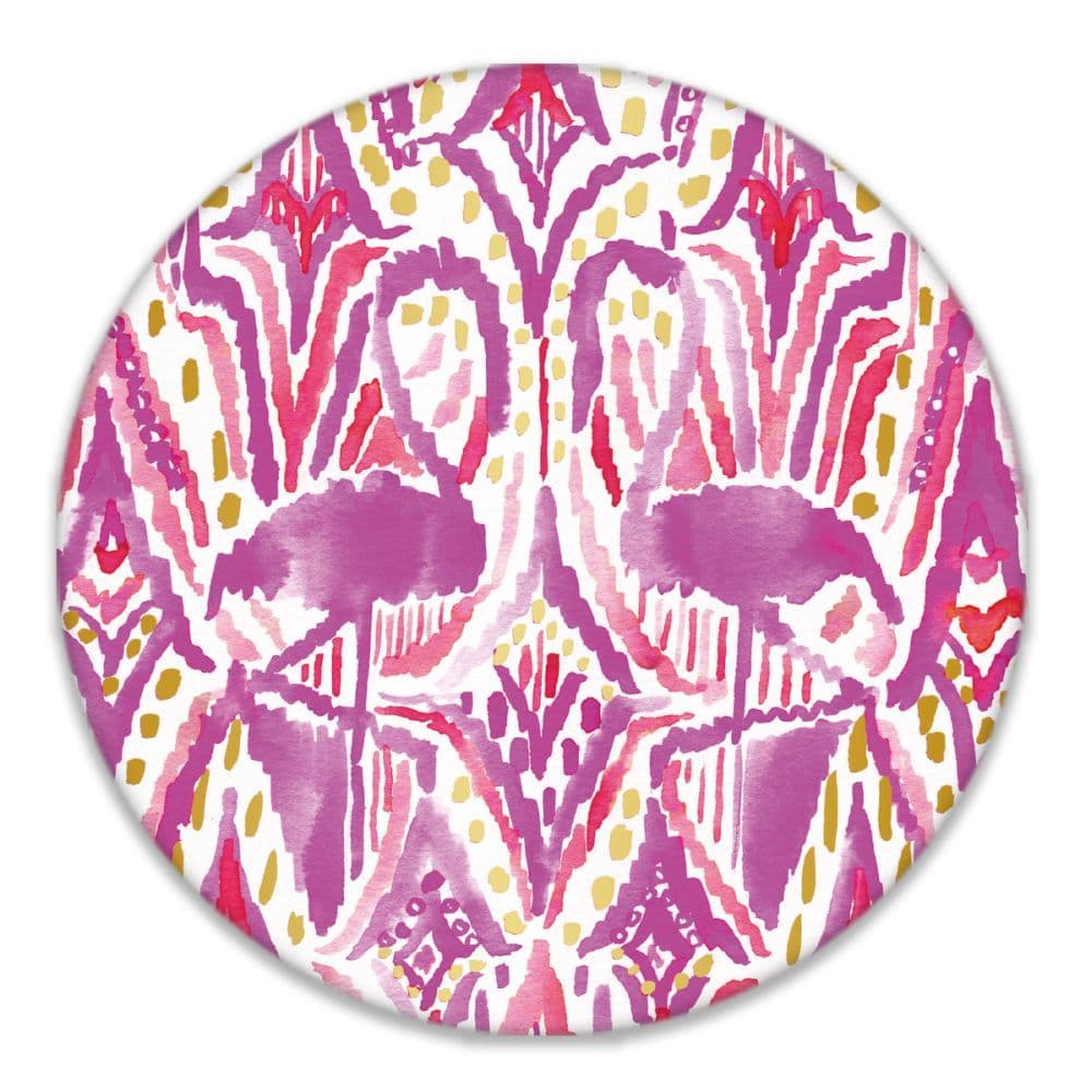 Barbarian Wild Feathers Coasters, 4 Inch by Barbra Ignatiev Alternate Image 3
