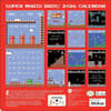 image Super Mario Bros 8 Bit Pixel Art Retro 2026 Wall Calendar First Alternate Image