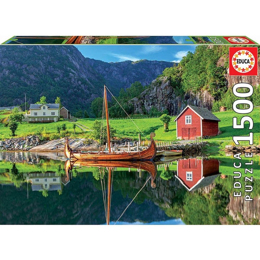 Viking Ship 1500pc Puzzle Main Image