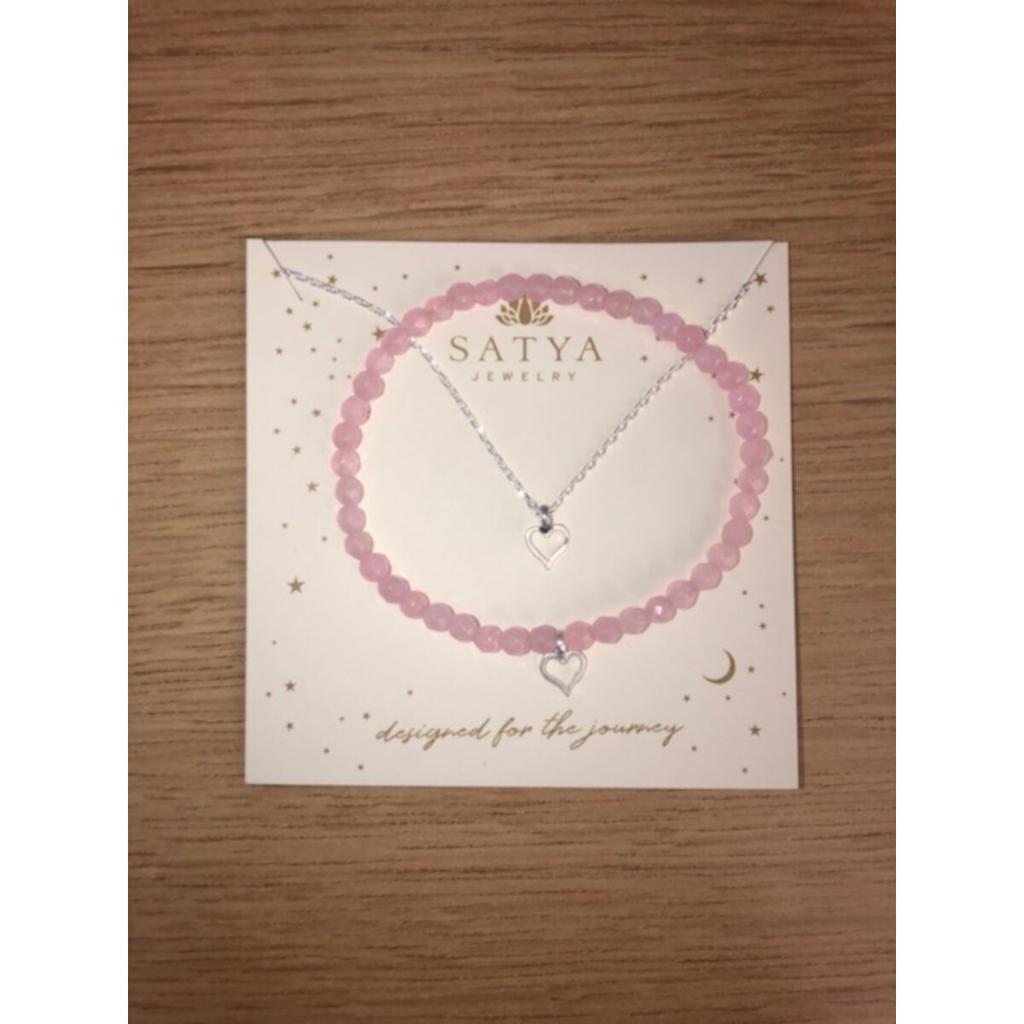 Expression of Love Necklace and Bracelet Set Main Image