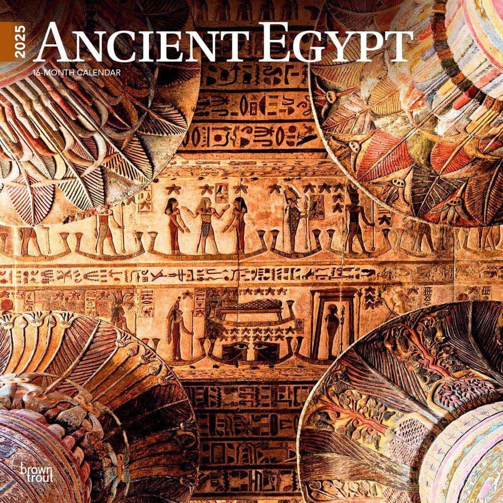 Ancient Egypt 2025 Wall Calendar Main Image