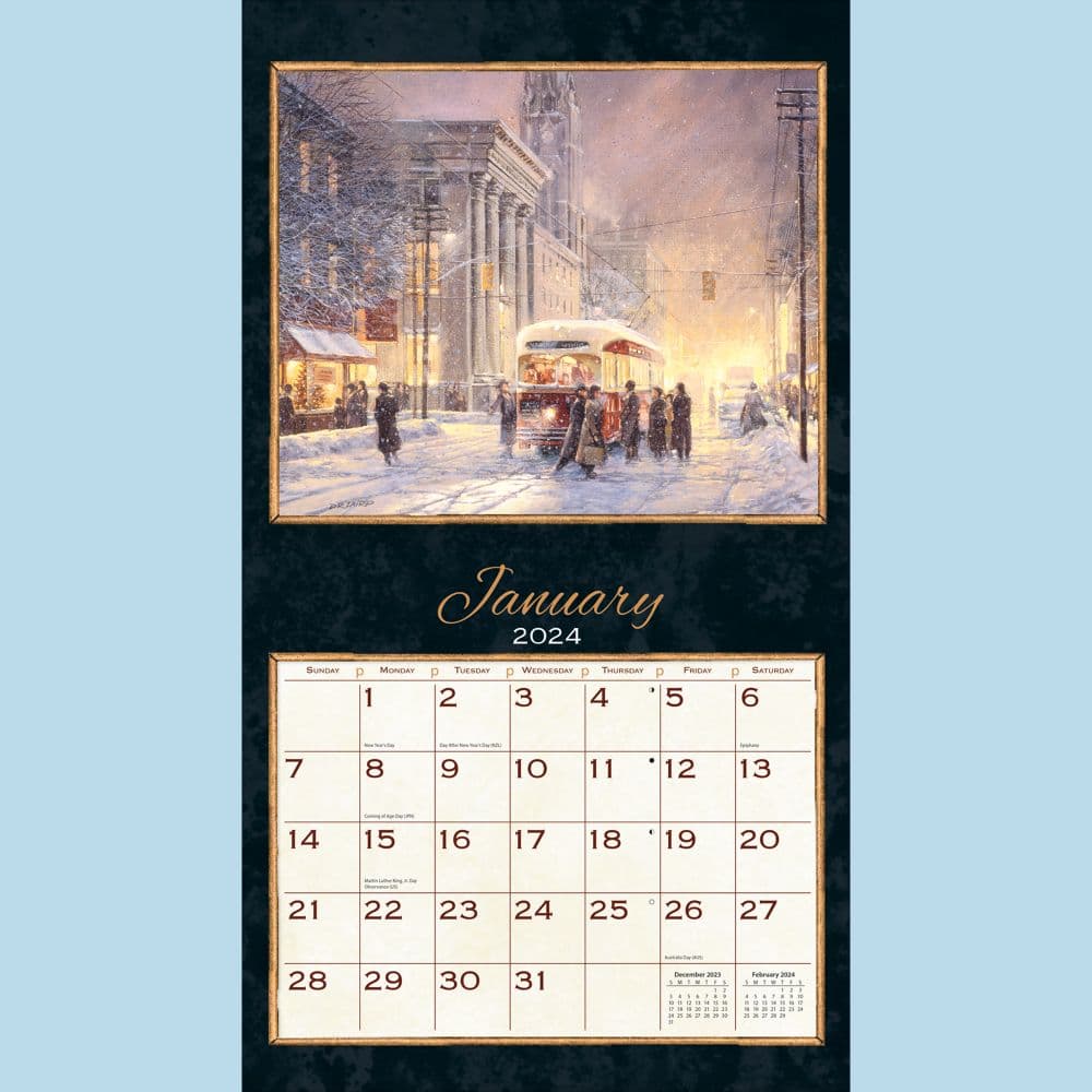 Treasured Times Special Edition 2024 Wall Calendar