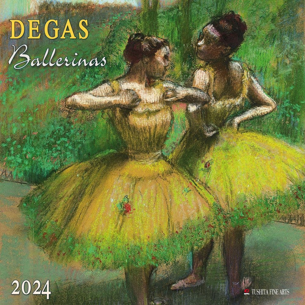 Degas Ballerinas 2024 Wall Calendar Main Product Image width=&quot;1000&quot; height=&quot;1000&quot;