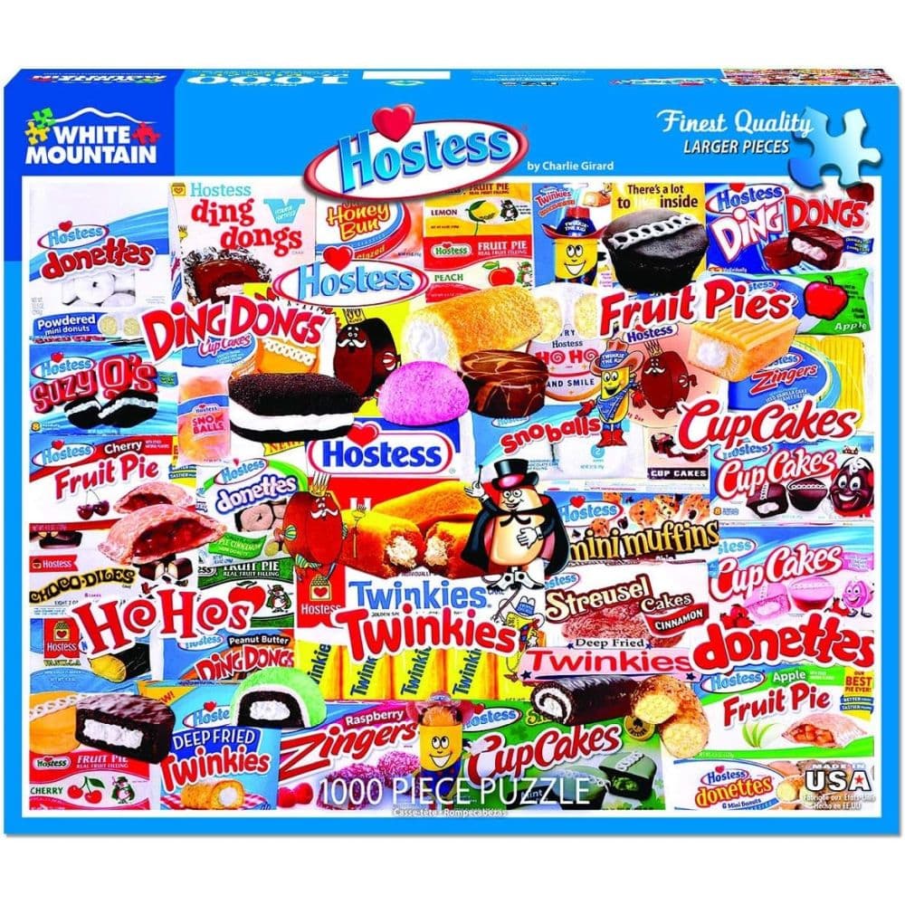 Hostess 1000pc Puzzle Main Product Image