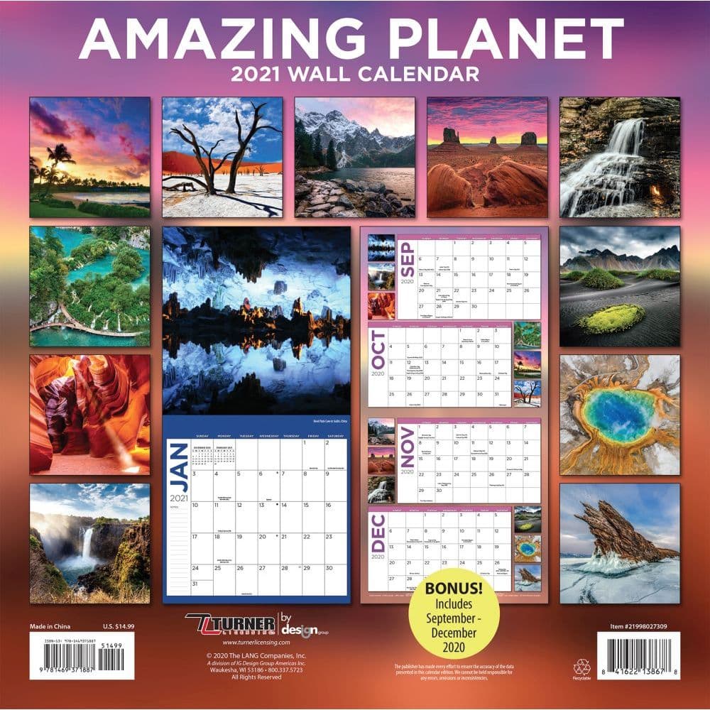 Amazing Wall Calendar