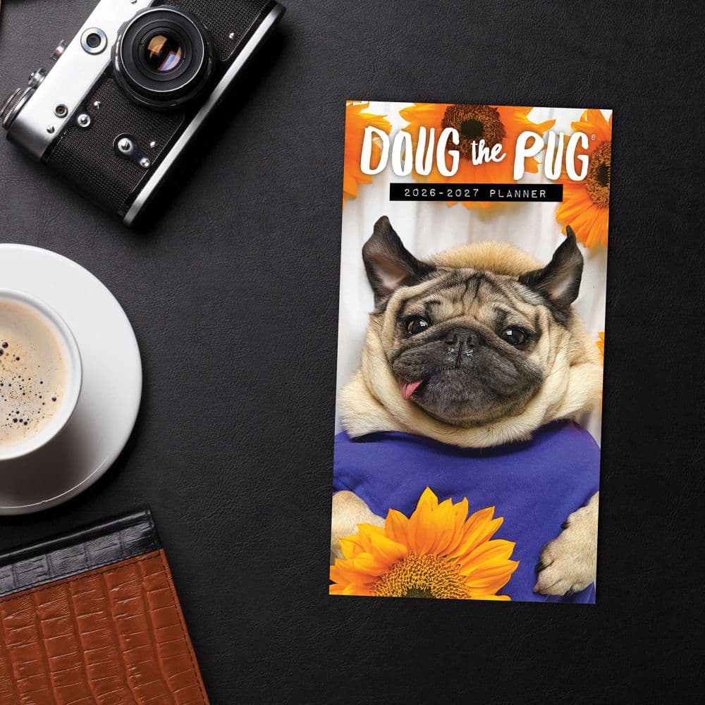 Doug the Pug Monthly 2026 Pocket Planner Third Alternate Image 