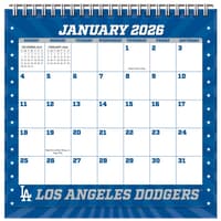 image MLB Los Angeles Dodgers 2026 Easel Desk Calendar Main Product image