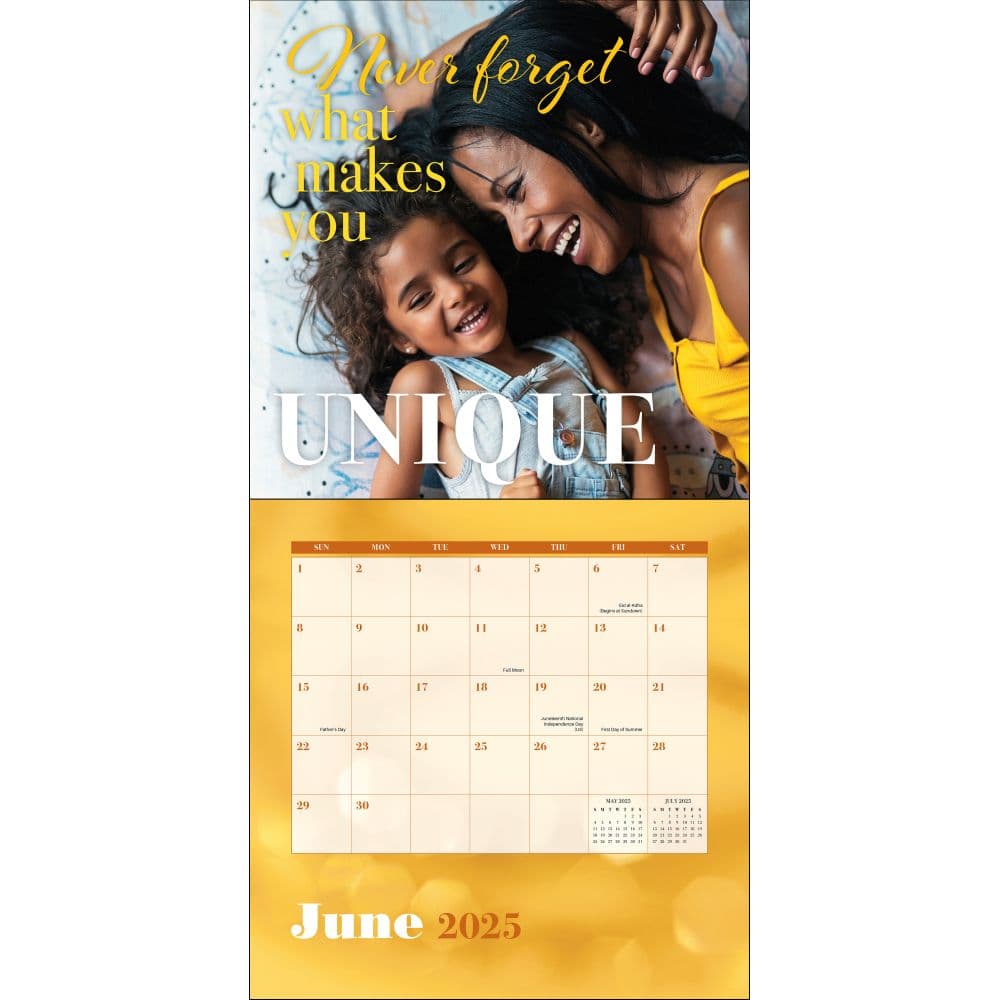 Black Girl Magic 2025 Wall Calendar Third Alternate Image width=&quot;1000&quot; height=&quot;1000&quot;