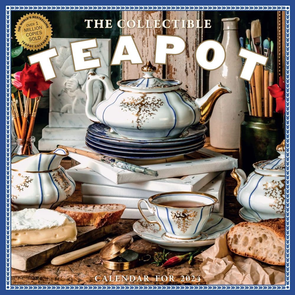 Teapot 2025 Wall Calendar