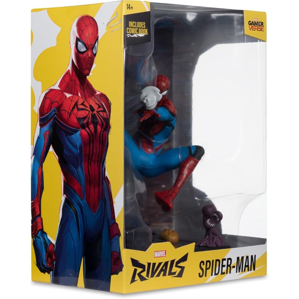Marvel Rivals Gamerverse 1:6 Spider-Man Posed Figure Ninth Alternate Image