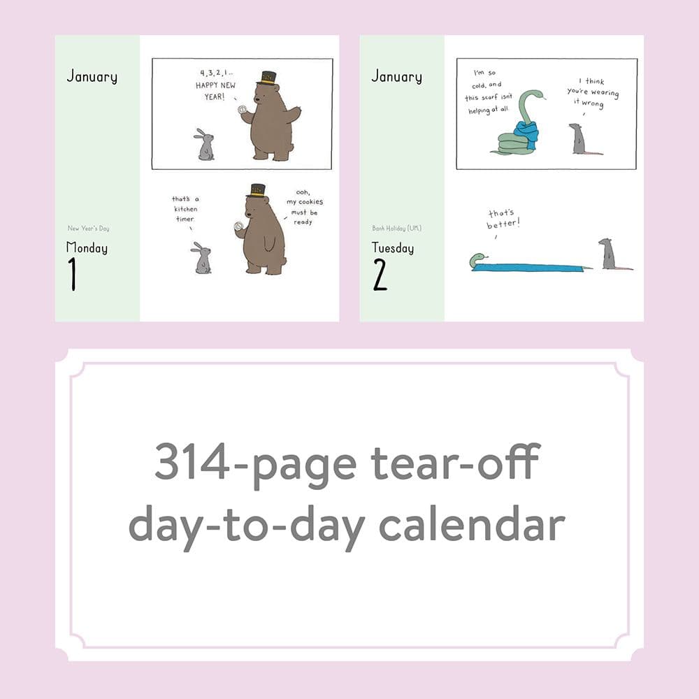 Liz Climo 2025 Desk Calendar