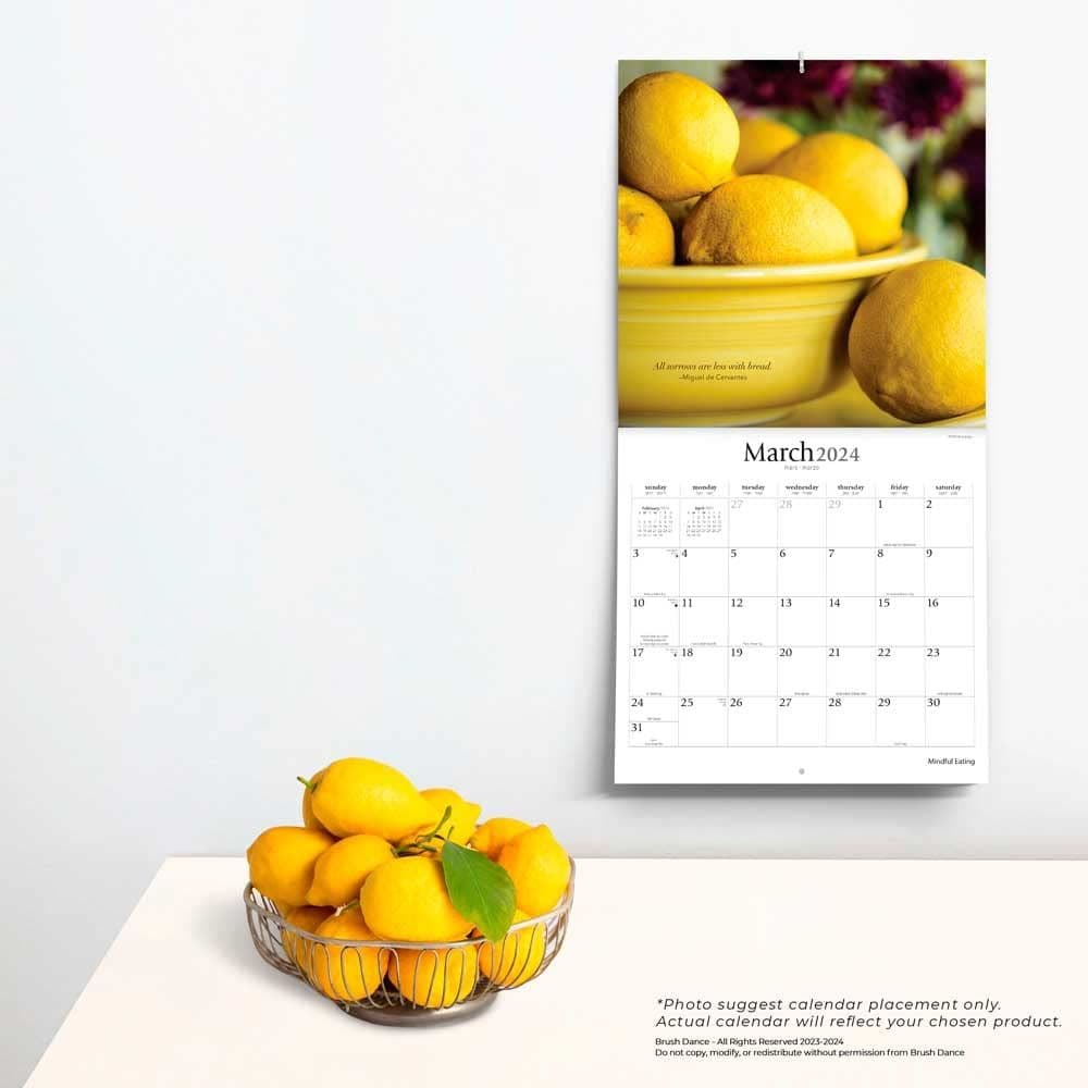 Mindful Eating 2024 Wall Calendar Third Alternate Image width=&quot;1000&quot; height=&quot;1000&quot;