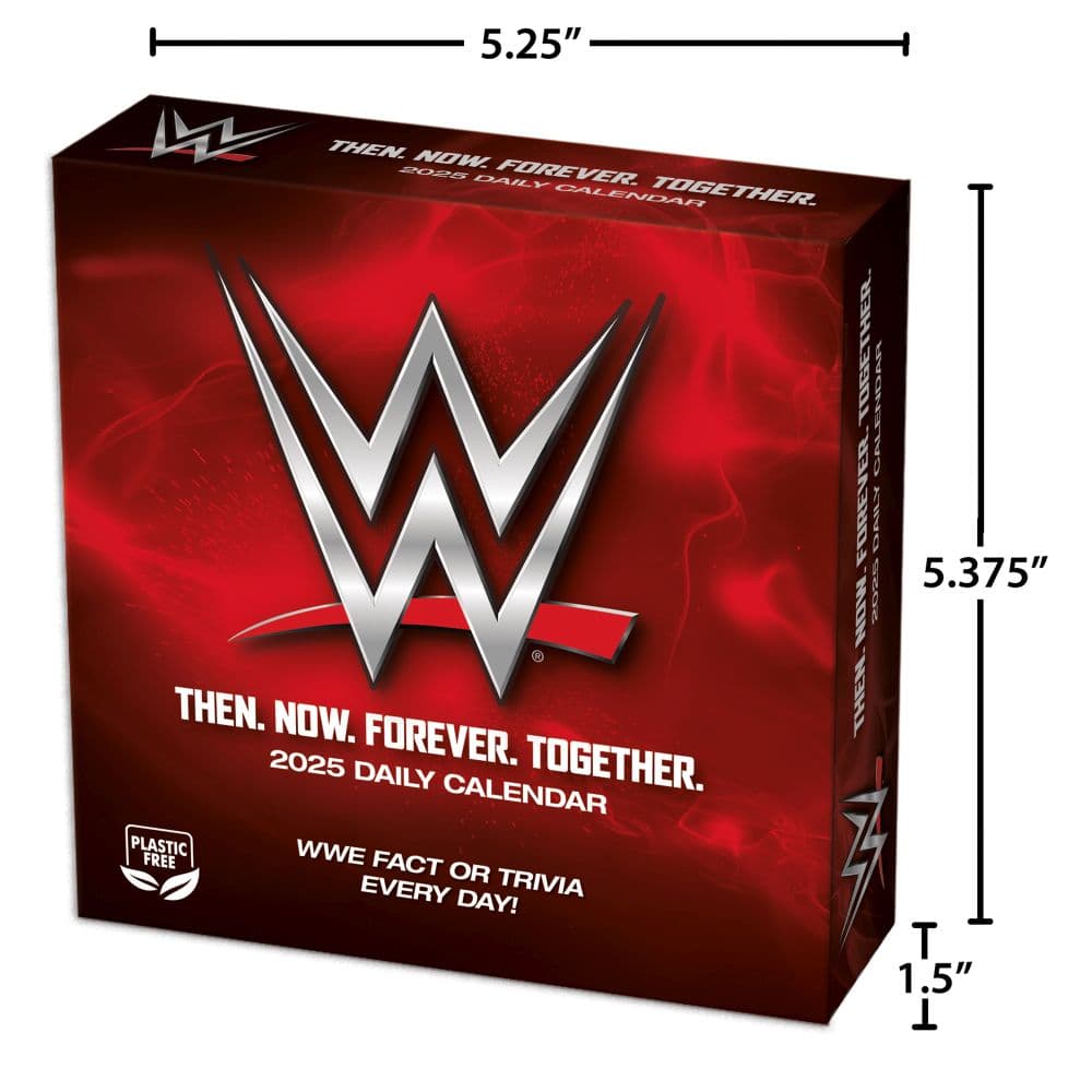 WWE 2025 Desk Calendar Sixth Alternate Image