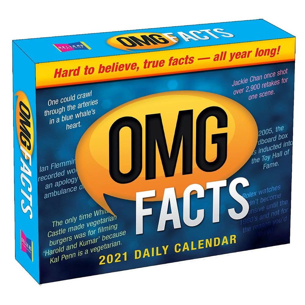 OMG Facts Desk Calendar Calendars com