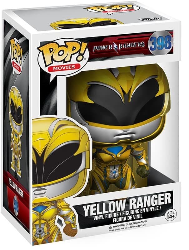 POP! Vinyl Power Rangers Movie Yellow Ranger Alternate Image 1