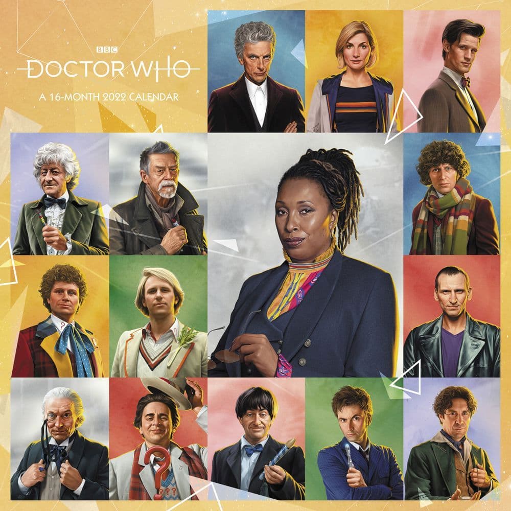 Doctor Who 2022 Wall Calendar - Calendars.com