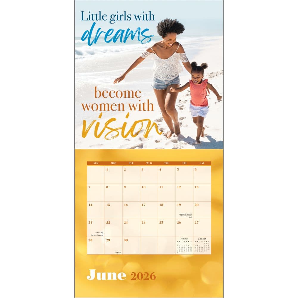 Black Girl Magic 2026 Wall Calendar Third Alternate Image