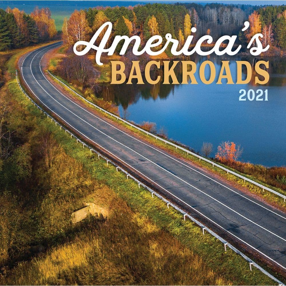 America's Backroads Wall Calendar