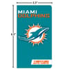 image NFL Miami Dolphins 17 Month 2025 Pocket Planner Fifth Alternate Image