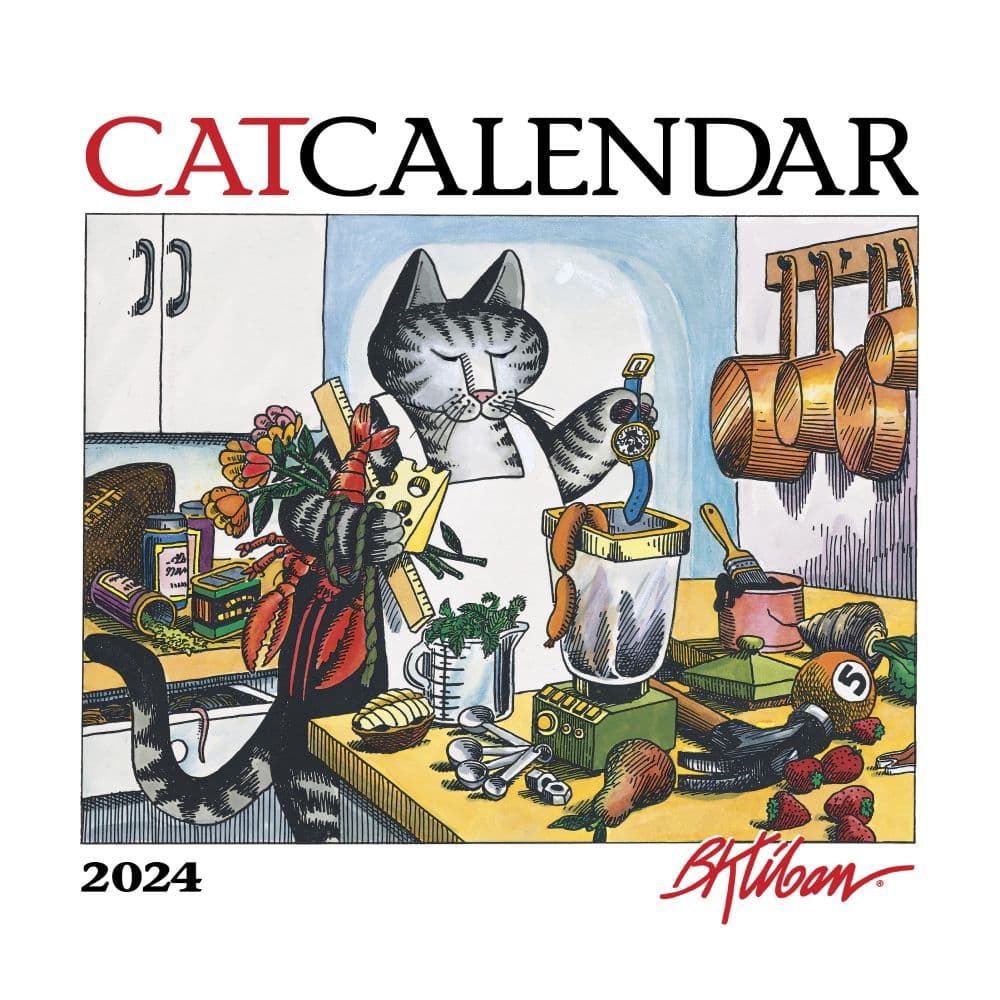 Kliban 2024 Mini Wall Calendar