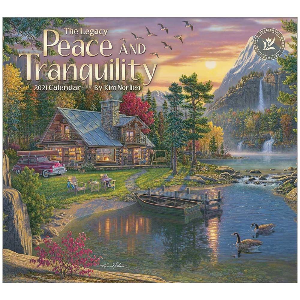 2021 Peace and Tranquility Wall Calendar