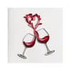 image Two Wine Glasses Quilling Friendship Card First Alternate Image width="1000" height="1000"