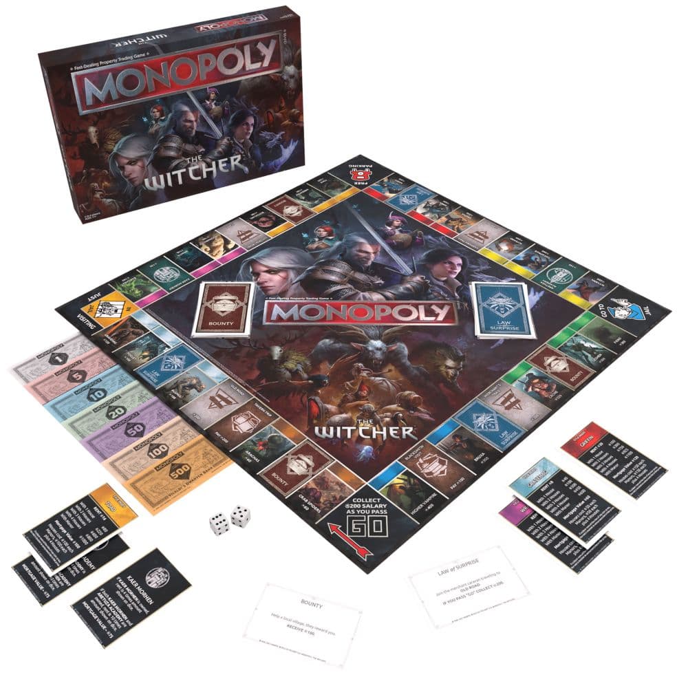 Monopoly The Witcher Main Product Image
