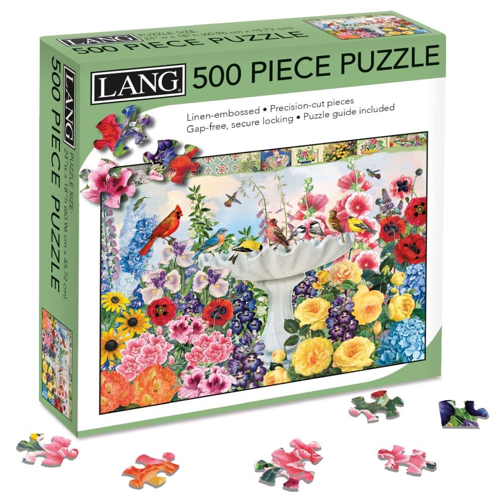 Garden Serenade 500 Piece Puzzle Fourth Alternate Image