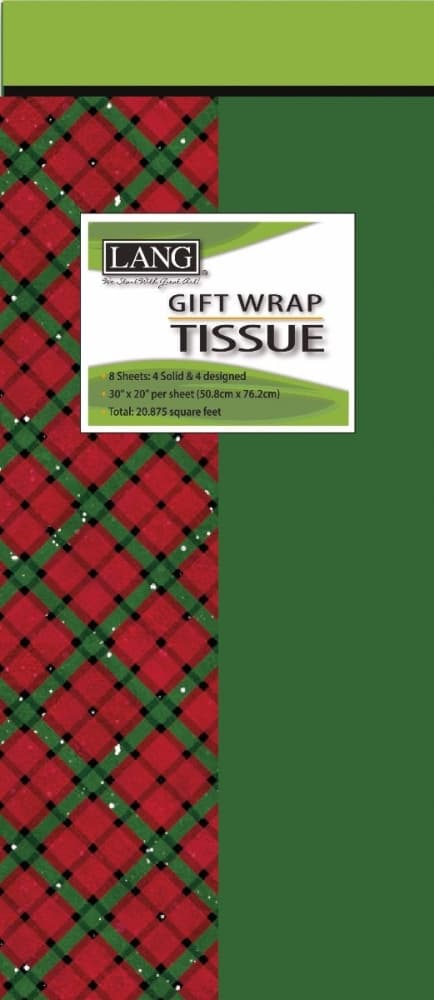 Evergreen Christmas Printed Tissue Paper by Susan Winget