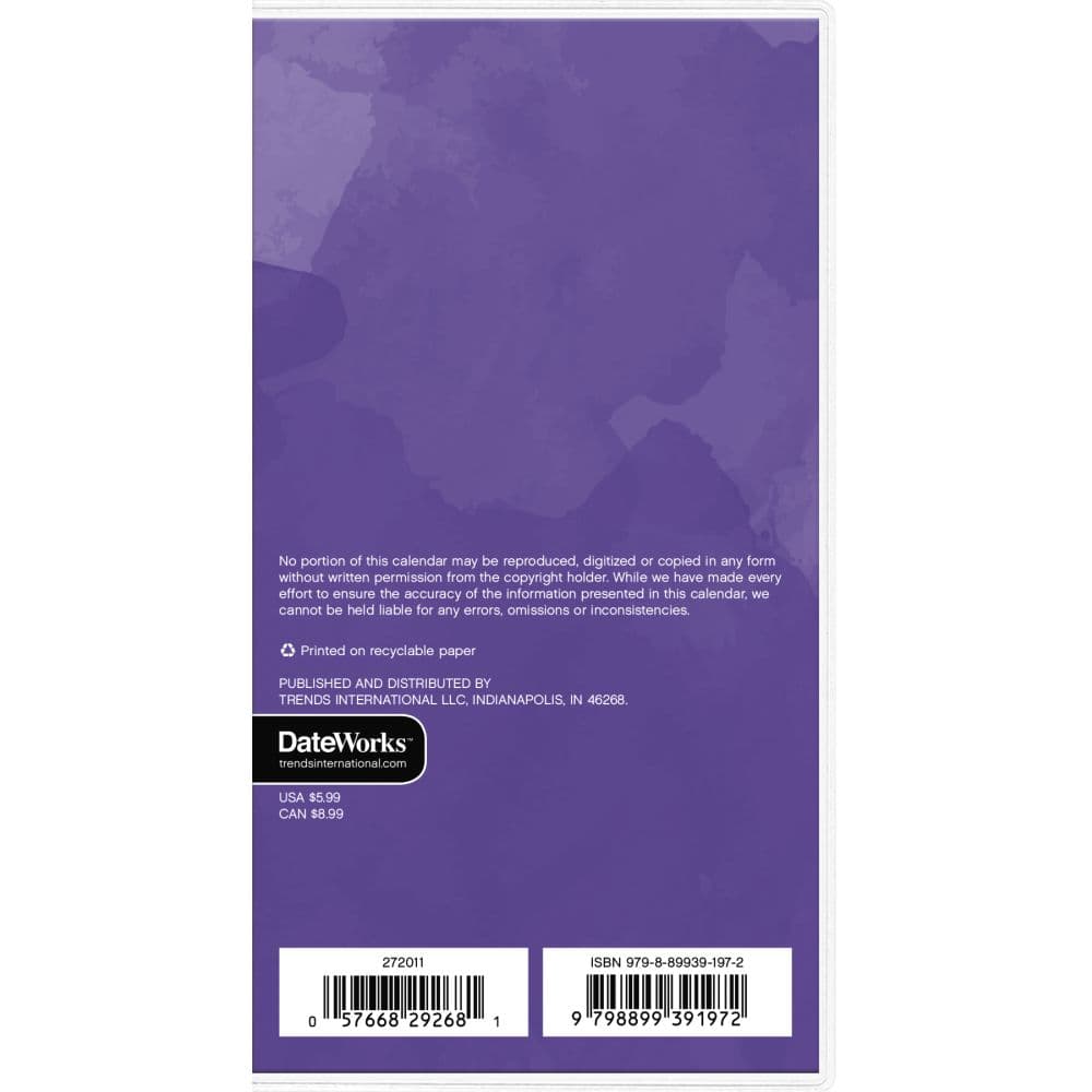 Large Print 2027 Pocket Planner Fourth Alternate Image