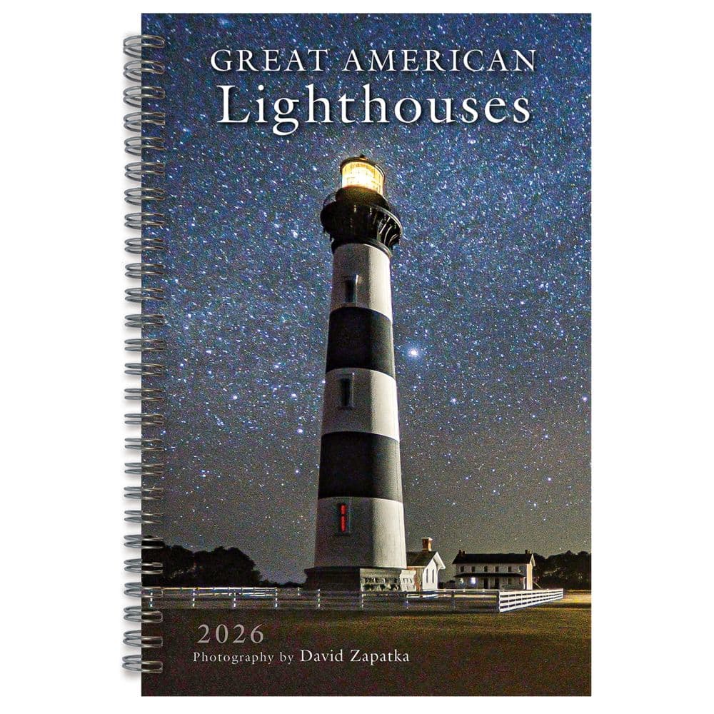 Great American Lighthouses Weekly 2026 Planner Main Image