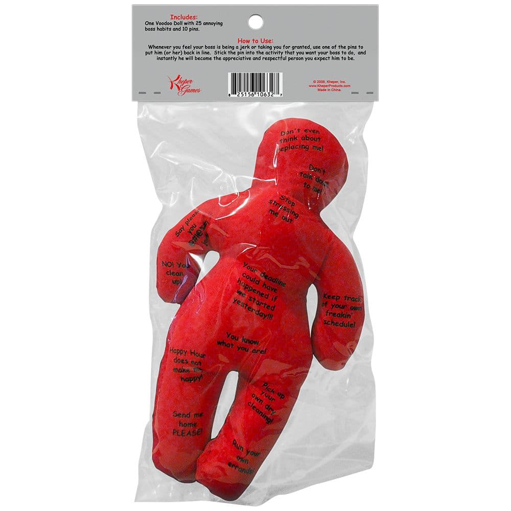 Bad Boss Voodoo Doll Second Alternate Image