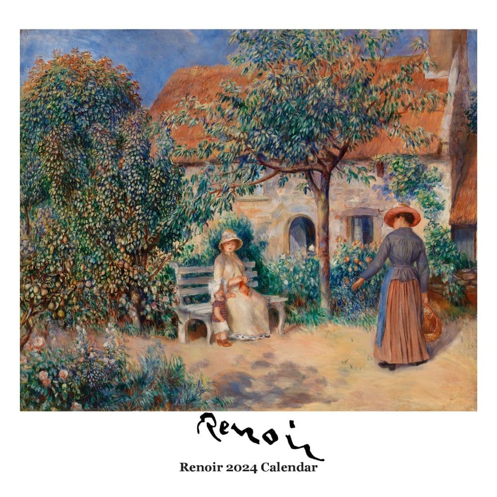 Renoir 2024 Wall Calendar Main Product Image width=&quot;1000&quot; height=&quot;1000&quot;