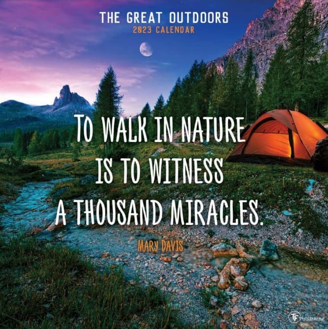 The Great Outdoors 2023 Wall Calendar - Calendars.com