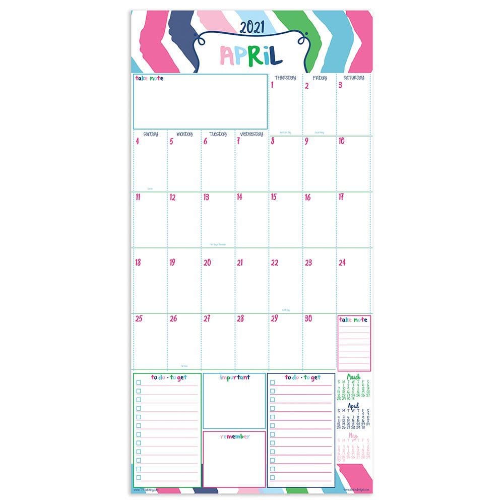 Reminder Binder Wall Calendar