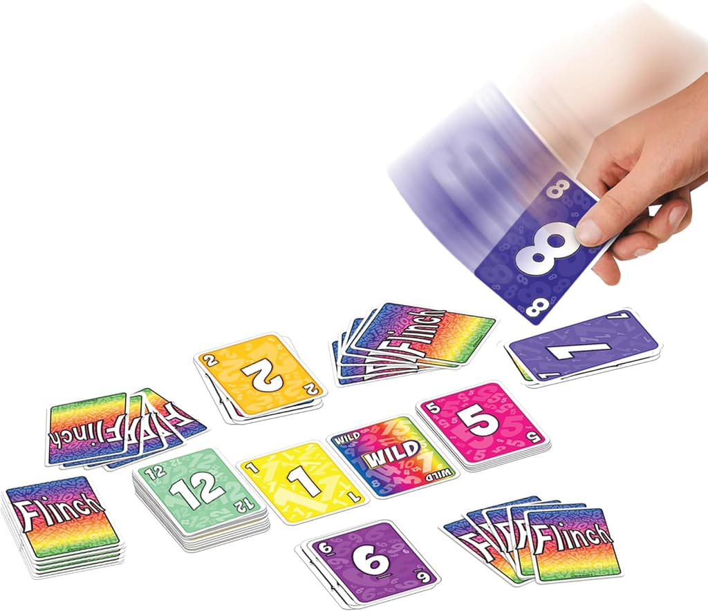 Flinch Card Game Action