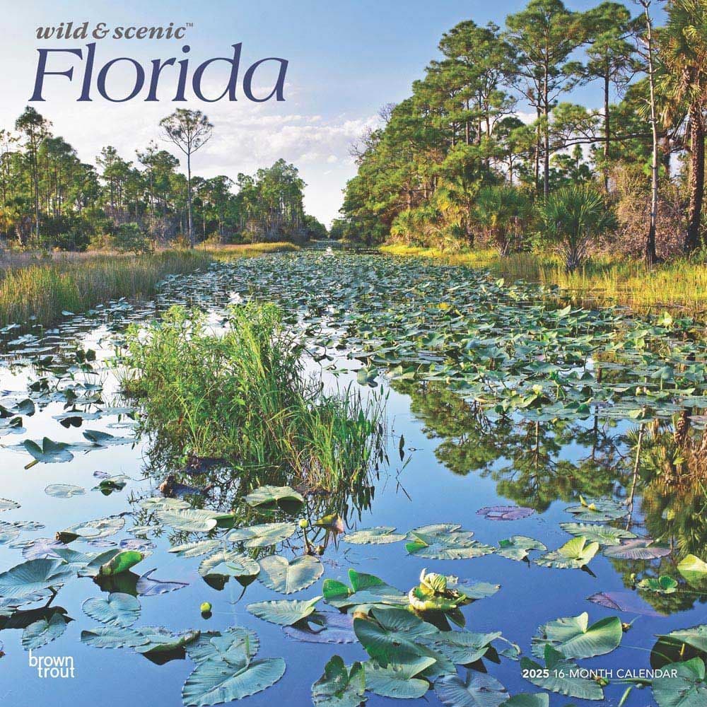 Florida Wild and Scenic 2025 Wall Calendar Main Image