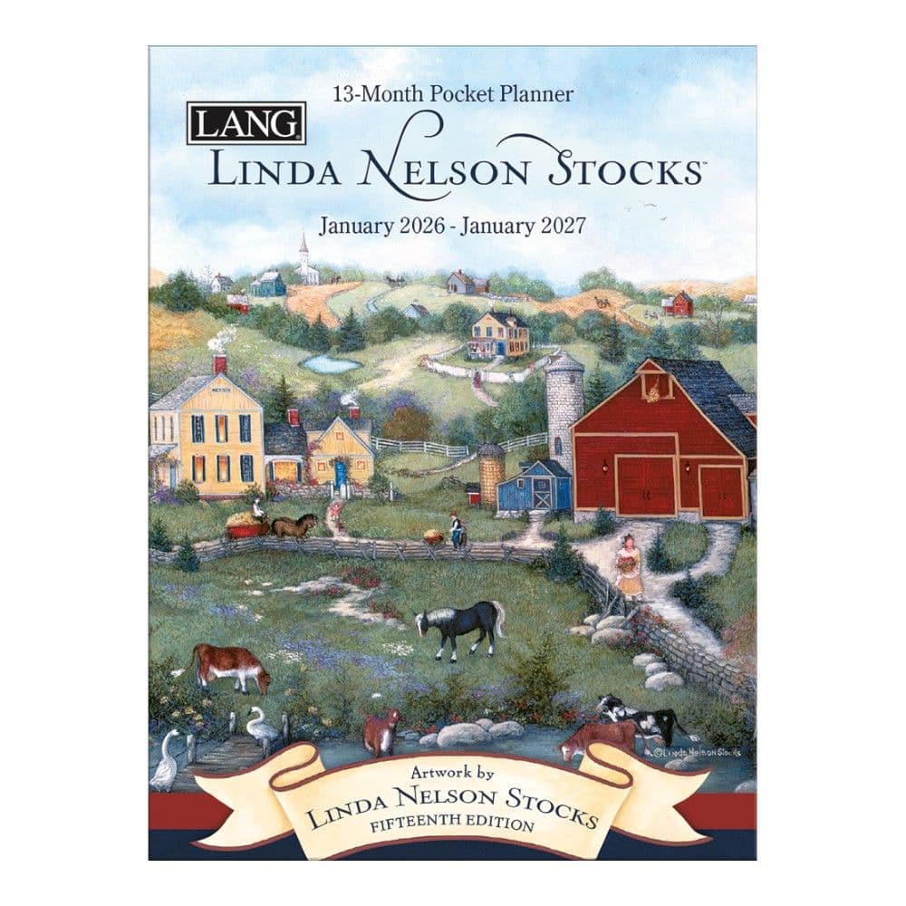 Linda Nelson Stocks Monthly 2026 Pocket Planner Main Image