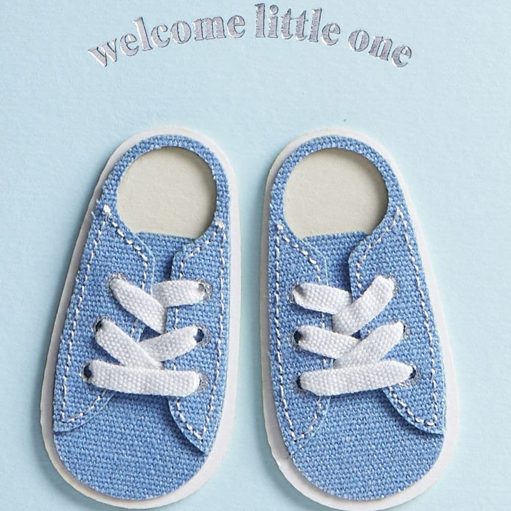 Baby Sneakers Boy New Baby Card Fifth Alternate Image width="1000" height="1000"