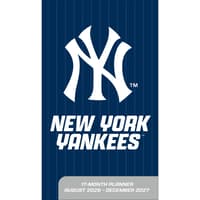 image MLB New York Yankees 17 Month 2027 Pocket Planner Main Product Image