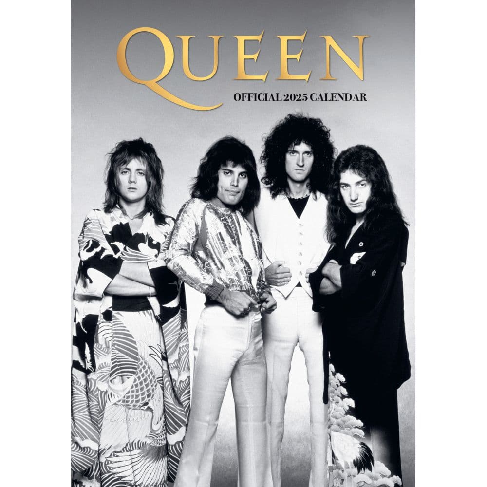 Queen Poster 2025 Wall Calendar Main Product Image