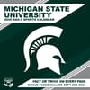 image COL Michigan State Spartans 2025 Desk Calendar Sixth Alternate Image