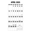 image Big Letters Big Numbers 2025 Wall Calendar Second Alternate Image width="1000" height="1000"