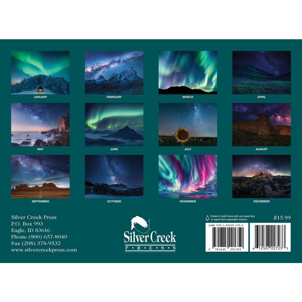 Starry Night 2027 Wall Calendar First Alternate Image