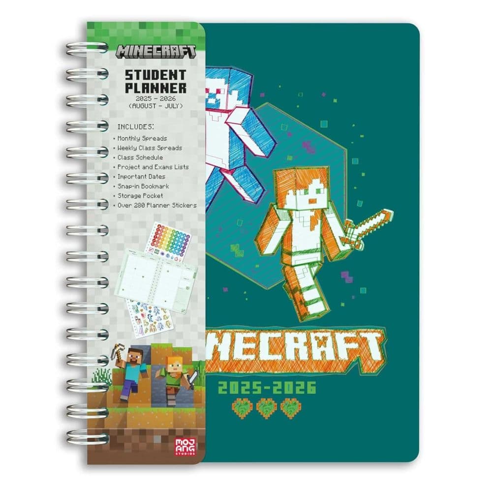 Minecraft Mobs 2026 Planner Main Product Image