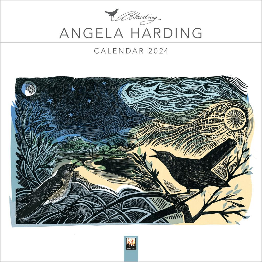 Harding Angela 2024 Wall Calendar