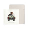 image Just Married Car Greeting Card Main Image