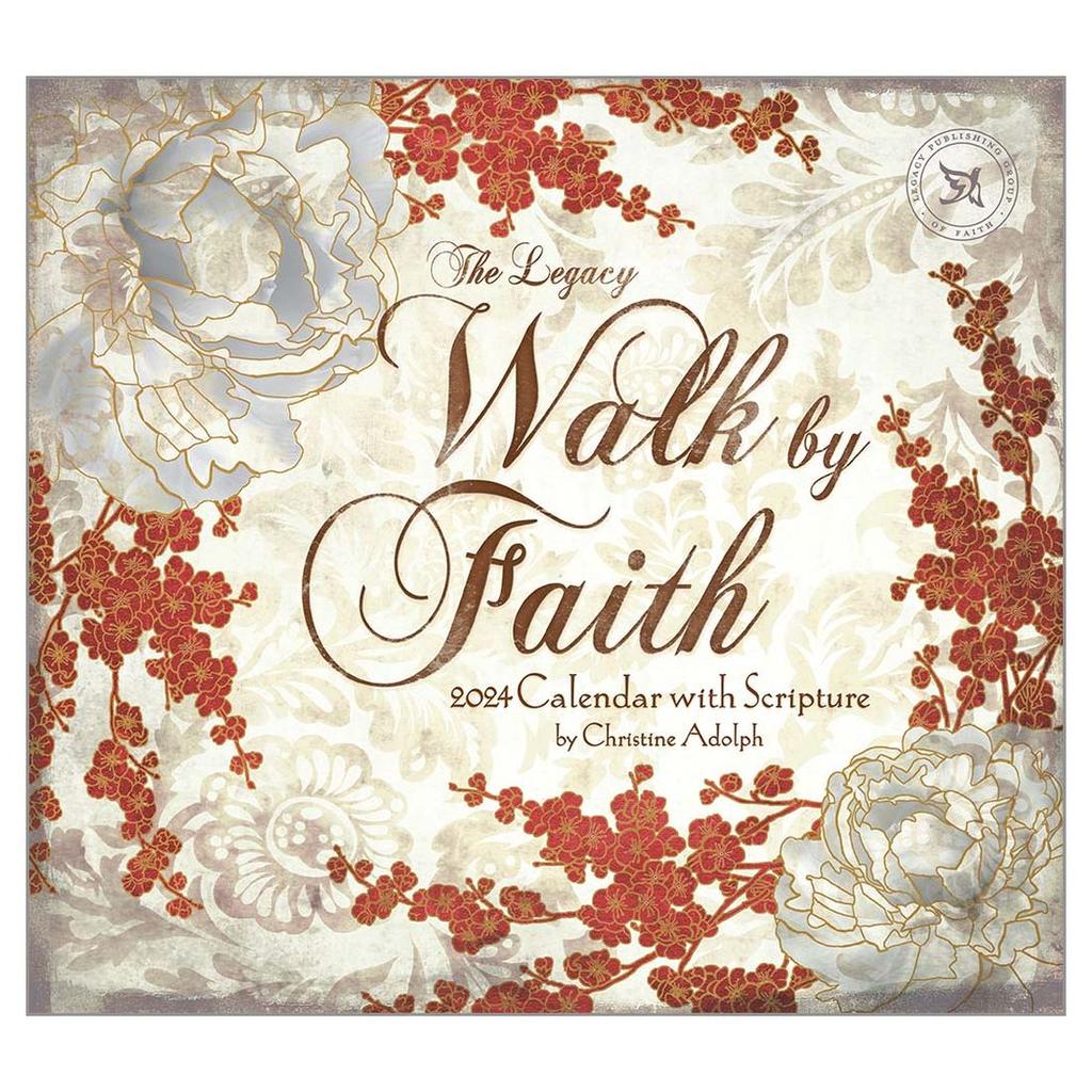 Walk By Faith Adolph 2024 Wall Calendar Main Product Image width=&quot;1000&quot; height=&quot;1000&quot;