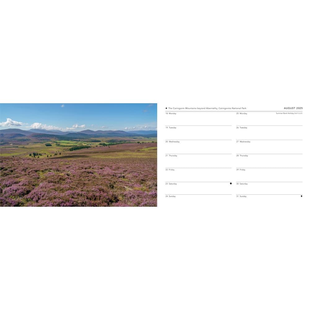 Scotland Diary 2025 Engagement Planner Second Alternate Image width=&quot;1000&quot; height=&quot;1000&quot;